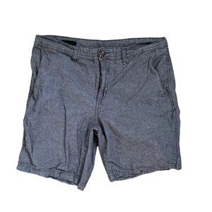 14th&Union slim fit gray men's shorts lightweight summer pockets cotton